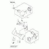 Схема вузла: Поворотники (Model k7/k8) для Suzuki VL800 Boulevard C50T