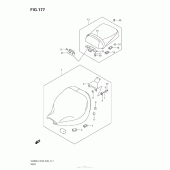 Схема вузла: Seat (Vl800C E33) для Suzuki VZ800 Boulevard M50
