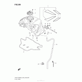 Схема узла: Топливный бак (Gsx-R1000Zl3 E33) для Suzuki GSX-R1000