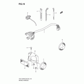 Схема вузла: Електропроводка Suzuki DR-Z125 DR-Z125L
