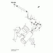 Схема вузла: Система вентиляції бензобака (Model k9/l0 e33) для Suzuki VL800 Boulevard C50T