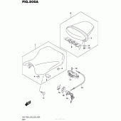 Схема вузла: Сидіння для Suzuki GSX-R750