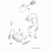 Схема вузла: Електроустаткування (Model n/p) для Suzuki DR650 DR650SE