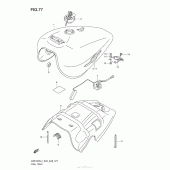 Схема узла: Топливный бак (Vzr1800L4 E03) для Suzuki VZR1800 Boulevard M109R