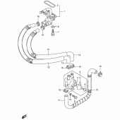 Схема вузла: Паливний кран Suzuki VS1400 Boulevard S83