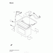 Схема вузла: Акумулятор (Gsx1300Ral3 E33) для Suzuki GSX1300 Hayabusa