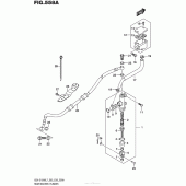 Схема вузла: Задній гальмівний циліндр (Gsx-S1000L7 E33) для Suzuki GSX-S1000
