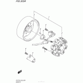 Схема узла: Статор & Ротор для Suzuki DR-Z70