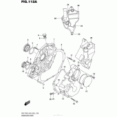 Схема вузла: Кришки картера для Suzuki GSX-R750