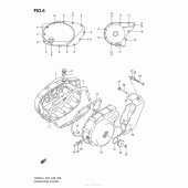 Схема вузла: Кришки картера для Suzuki VZ800 Boulevard M50