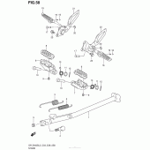 Схема узла: Stand (Dr-Z400Sl3 E03) для Suzuki DR-Z400 DR-Z400S