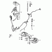 Схема вузла: Електропроводка Suzuki GS1000