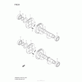 Схема вузла: Балансувальний вал для Suzuki AN650 Burgman (EU analogue of SkyWave)