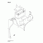 Схема вузла: Акумулятор для Suzuki DR-Z400 DR-Z400S