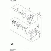 Схема вузла: Водяний насос для Suzuki GW250 Inazuma