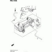 Схема вузла: Throttle Body (Dl650Al7 E03) для Suzuki DL650 V-Strom