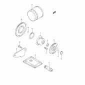 Схема вузла: Масляний насос Suzuki DL650 V-Strom