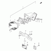 Схема вузла: Задній ліхтар (Стоп-сигнал) для Suzuki DF200