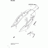 Схема вузла: Бічні панелі (Model l0) для Suzuki GS500
