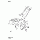 Схема узла: Рама для Suzuki SV650