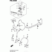 Схема вузла: Front Brake Hose (Gsx1300Ral6 E28) для Suzuki GSX1300 Hayabusa