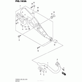 Схема вузла: Вихлопна система для Suzuki DR200 DR200S