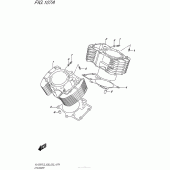 Схема вузла: Циліндр для Suzuki VL1500 Boulevard C90T