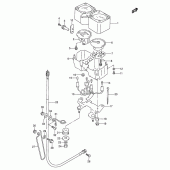 Схема вузла: Спідометр для Suzuki DR250