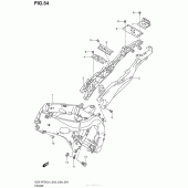 Схема узла: Рама для Suzuki GSX-R750