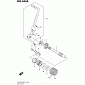 Схема вузла: Кікстартер для Suzuki DR-Z70