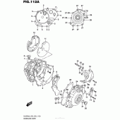 Схема вузла: Кришки картера для Suzuki DL650 V-Strom