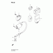 Схема вузла: Електроустаткування для Suzuki DR125