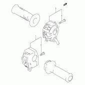 Схема узла: Пульт управления рулевой для Suzuki DR800