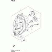 Схема вузла: Фара для Suzuki DL1000 V-Strom