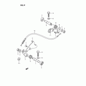 Схема вузла: Декомпресор для Suzuki VS1400 Intruder 1400