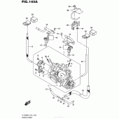Схема вузла: Дросельна заслінка для Suzuki VL1500 Boulevard C90 BOSS
