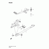 Схема узла: Подставка для Suzuki GSX-R1000