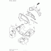 Схема вузла: Meter Panel (An650Zl5 E28) для Suzuki AN650 Burgman (EU analogue of SkyWave)