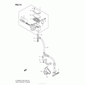 Схема вузла: Передній гальмівний циліндр Suzuki VL1500 Boulevard C90T BOSS
