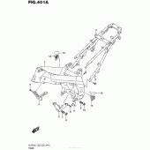 Схема вузла: Рама для Suzuki DL650 V-Strom