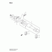 Схема узла: Коленчатый вал & Поршень & Балансировочный вал для Suzuki GS500