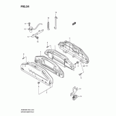 Схема вузла: Спідометр (An650k6) для Suzuki AN650 Burgman (EU analogue of SkyWave)