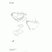 Схема узла: Бардачок для Suzuki VZ800 Boulevard M50