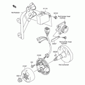 Схема вузла: Генератор для Suzuki RM100