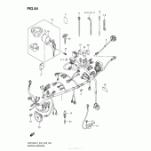 Схема вузла: Wiring Harness (Vzr1800Zl4 E33) для Suzuki VZR1800 Boulevard M109R