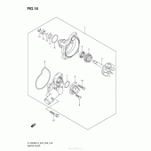 Схема вузла: Водяний насос Suzuki VL1500 Boulevard C90T BOSS