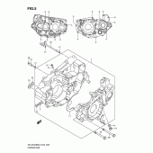 Схема узла: Картер двигателя для Suzuki DR-Z400 DR-Z400SM