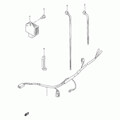 Схема вузла: Електропроводка для Suzuki RMX250