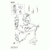 Схема узла: Электропроводка для Suzuki GZ250 Marauder