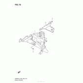 Схема узла: Заднее крыло для Suzuki AN650 Burgman (EU analogue of SkyWave)